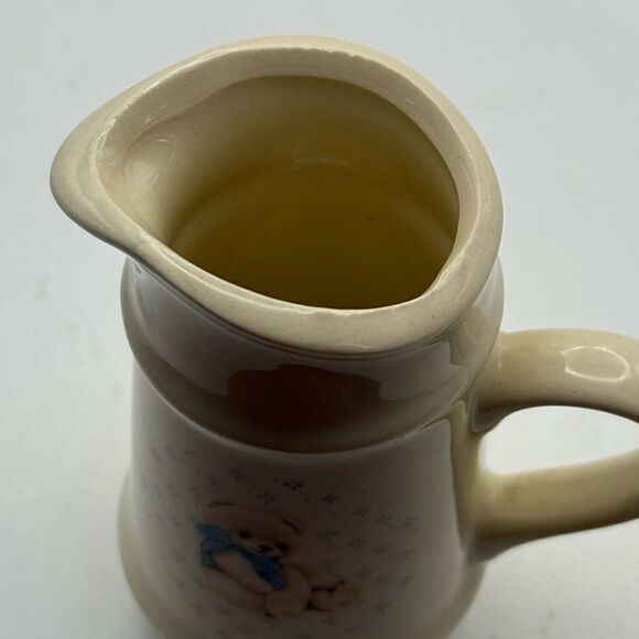 Vintage teddy bear coffee set with stand, missing one cup - Picture 2 of 12